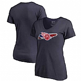 Women Tennessee Titans Navy NFL Pro Line by Fanatics Branded Banner State T-Shirt,baseball caps,new era cap wholesale,wholesale hats